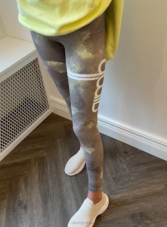 odzież JF4L84 Dzieci AIM'N Rajstopy w paski w kształcie lemoniady