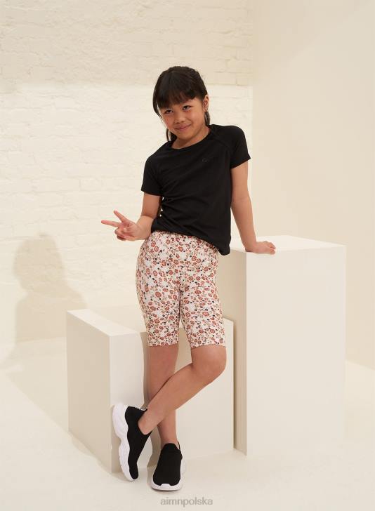 odzież JF4L881 Dzieci AIM'N Krótkie spodenki motocyklowe w kolorze fleur rouge