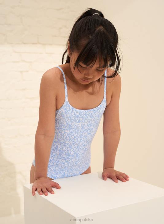 odzież JF4L879 Dzieci AIM'N Mini kostium kąpielowy Fleur Blanche