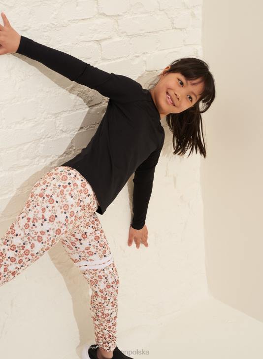 odzież JF4L894 Dzieci AIM'N czarny całodniowy mini z długim rękawem