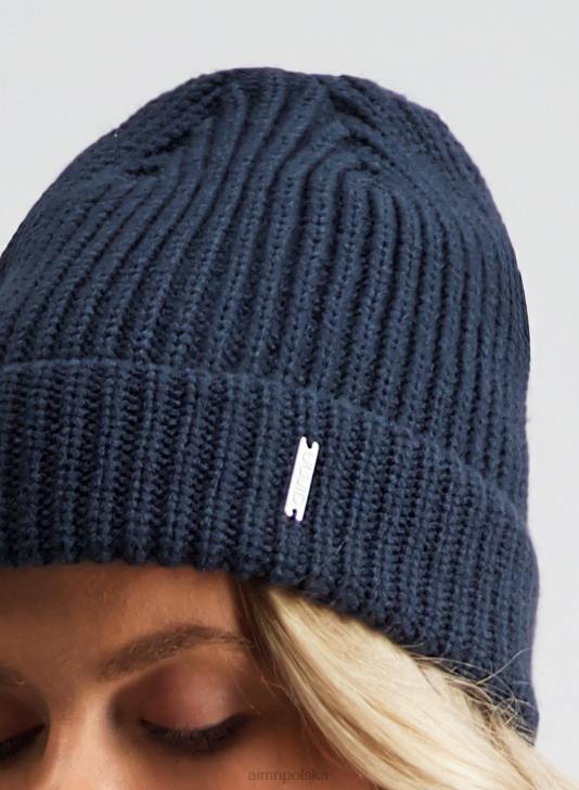 Akcesoria JF4L839 kobiety AIM'N granatowa czapka