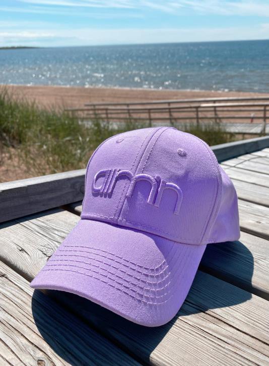 Akcesoria JF4L856 kobiety AIM'N Czapka z logo w kolorze lawendy