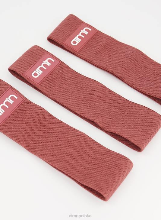 Akcesoria JF4L877 kobiety AIM'N różowe opaski oporowe z tkaniny beat