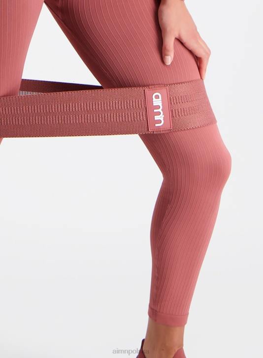 Akcesoria JF4L877 kobiety AIM'N różowe opaski oporowe z tkaniny beat