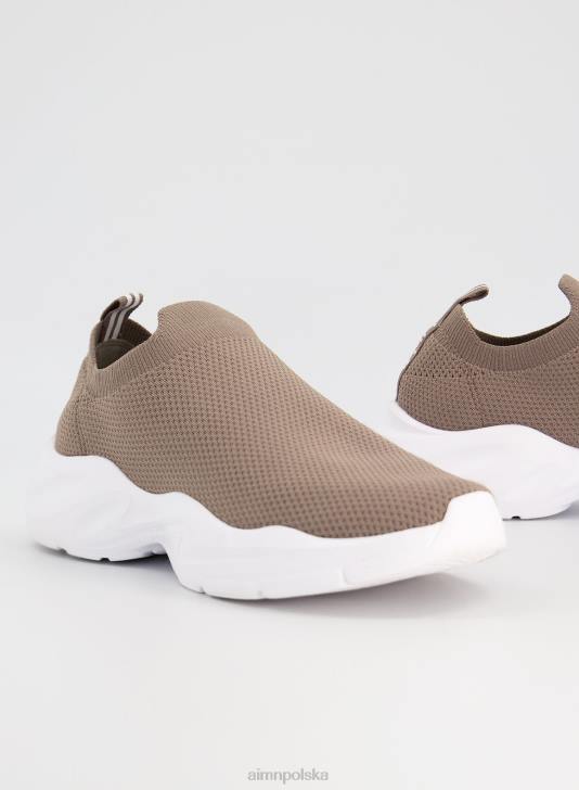 buty JF4L756 kobiety AIM'N Wysokie trampki espresso aim