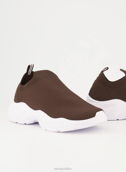 buty JF4L757 kobiety AIM'N Wysokie trampki macchiato aim