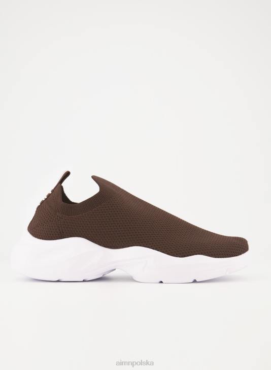 buty JF4L757 kobiety AIM'N Wysokie trampki macchiato aim