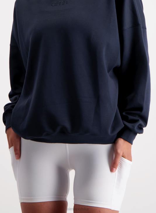 odzież JF4L654 kobiety AIM'N granatowa wygodna bluza