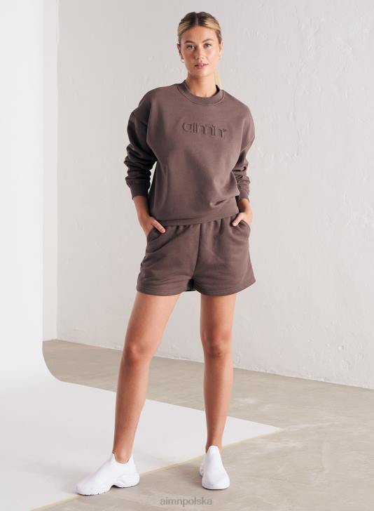 odzież JF4L664 kobiety AIM'N Bluza z logo macchiato