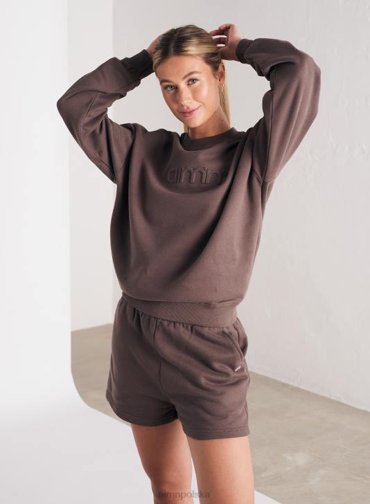 odzież JF4L664 kobiety AIM'N Bluza z logo macchiato