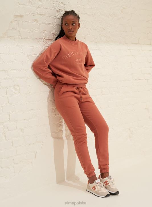 odzież JF4L691 kobiety AIM'N różowa bluza CLF