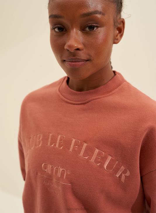 odzież JF4L691 kobiety AIM'N różowa bluza CLF