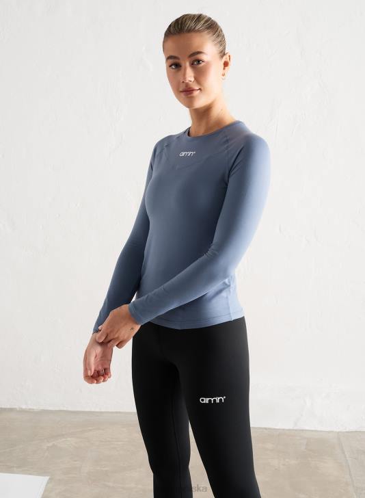odzież JF4L351 kobiety AIM'N Arctica Soft Basic z długim rękawem