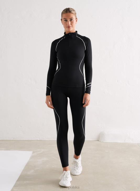 odzież JF4L372 kobiety AIM'N czarny zamek błyskawiczny