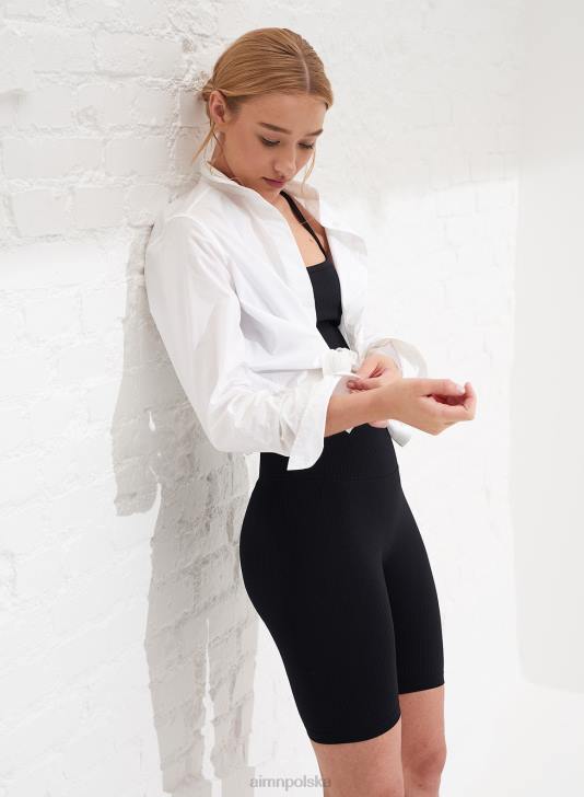 odzież JF4L383 kobiety AIM'N idealna biała koszula