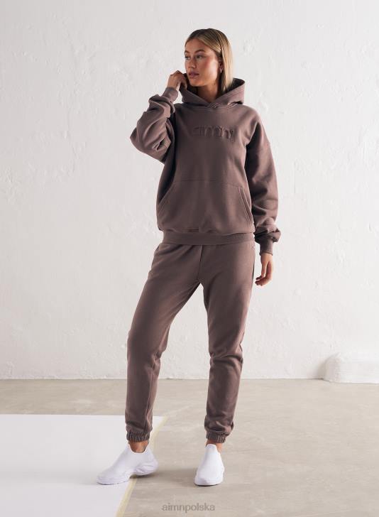 odzież JF4L650 kobiety AIM'N Kaptur z logo macchiato