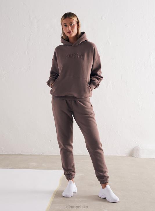 odzież JF4L650 kobiety AIM'N Kaptur z logo macchiato