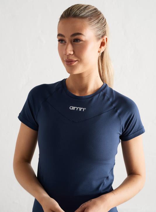 odzież JF4L418 kobiety AIM'N Atlantica, miękki, podstawowy krótki rękaw