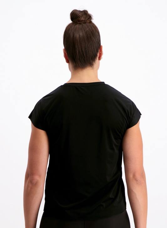 odzież JF4L420 kobiety AIM'N czarny, przezroczysty, techniczny rękaw z czapką