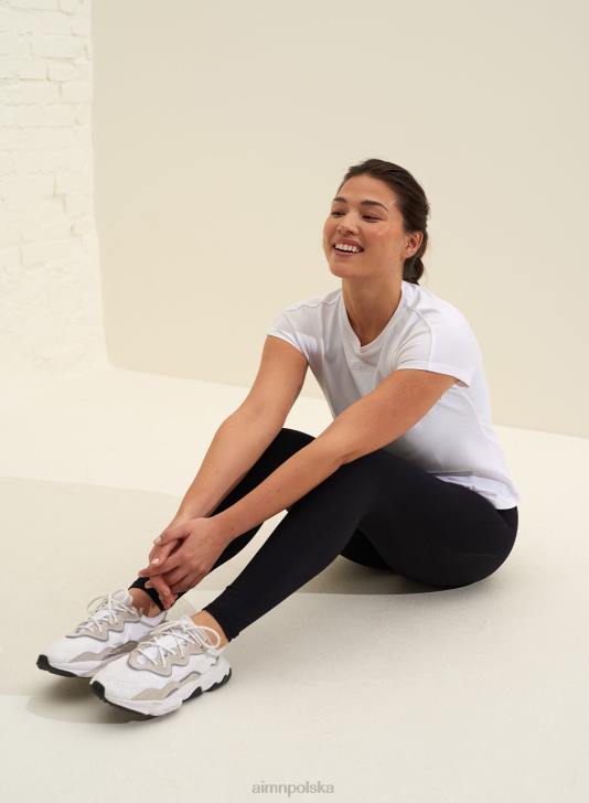 odzież JF4L425 kobiety AIM'N biały, przewiewny top