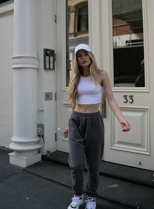 odzież JF4L347 kobiety AIM'N biały, bezszwowy podkoszulek