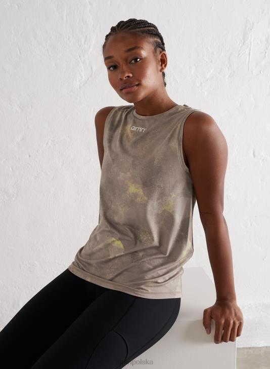 odzież JF4L400 kobiety AIM'N Miękki, basicowy top bez rękawów z lemoniadą Crush