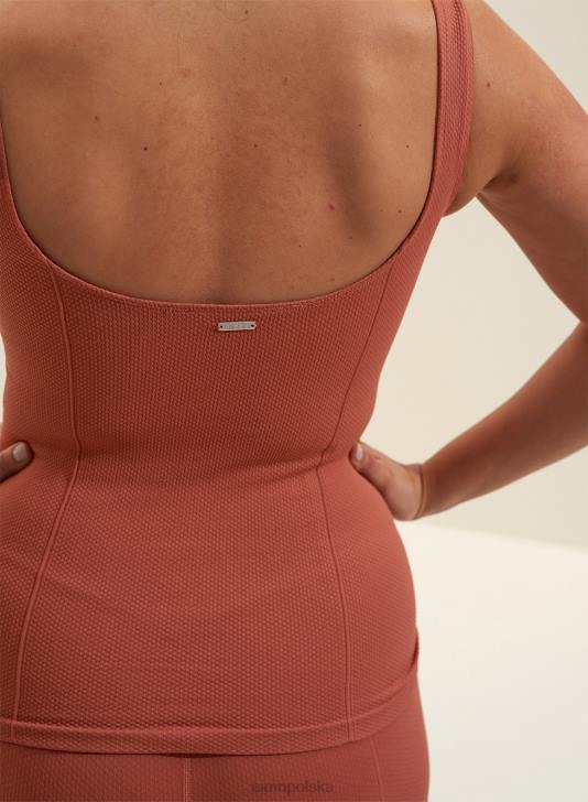 odzież JF4L422 kobiety AIM'N Rouge luksusowy, bezszwowy podkoszulek