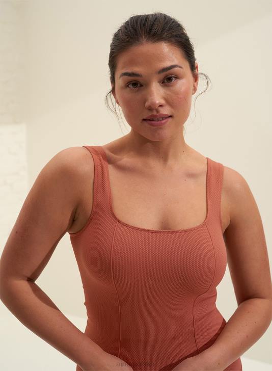 odzież JF4L422 kobiety AIM'N Rouge luksusowy, bezszwowy podkoszulek