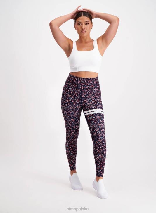 odzież JF4L109 kobiety AIM'N rajstopy w fleurowe paski