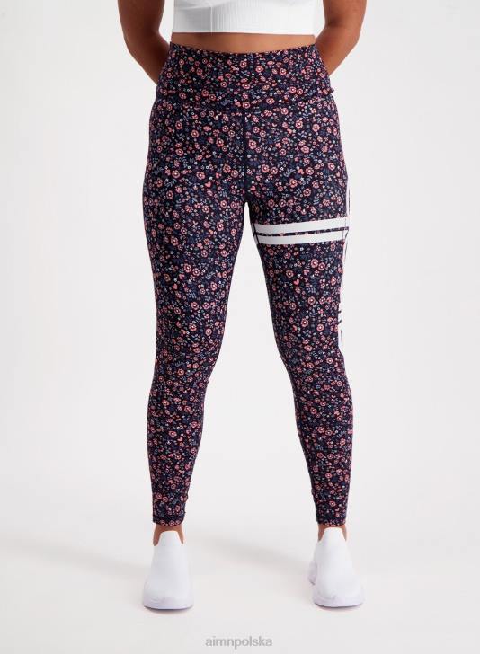 odzież JF4L109 kobiety AIM'N rajstopy w fleurowe paski