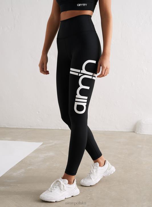 odzież JF4L10 kobiety AIM'N Rajstopy w czarne paski