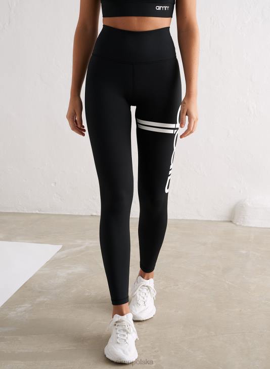 odzież JF4L10 kobiety AIM'N Rajstopy w czarne paski