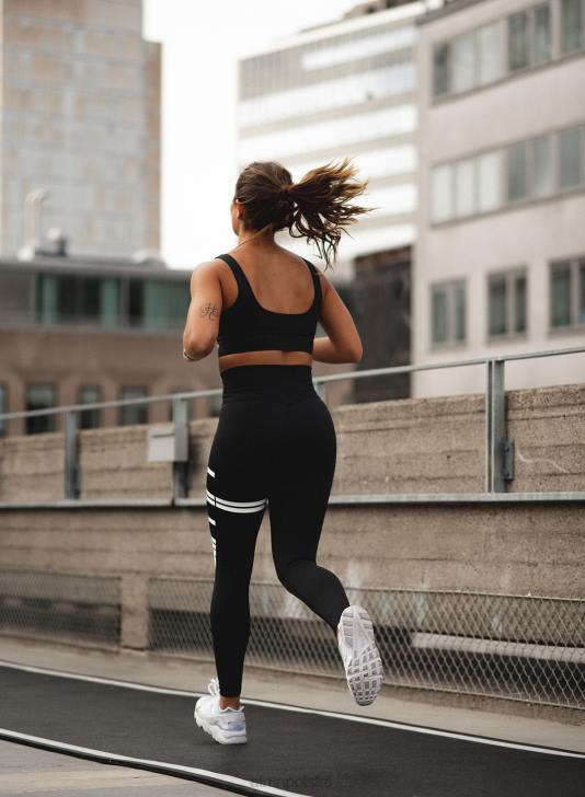 odzież JF4L10 kobiety AIM'N Rajstopy w czarne paski