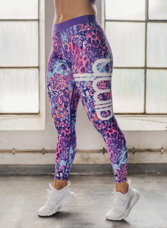 odzież JF4L122 kobiety AIM'N Rajstopy w tropikalne paski