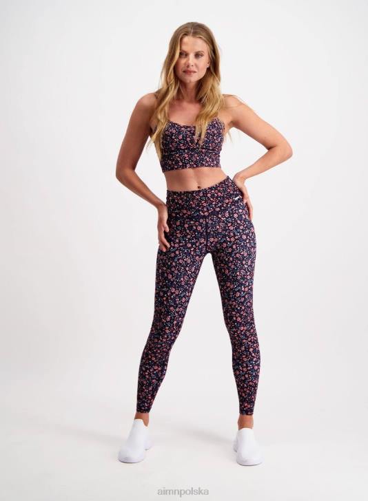 odzież JF4L128 kobiety AIM'N rajstopy w kolorze fleurowym