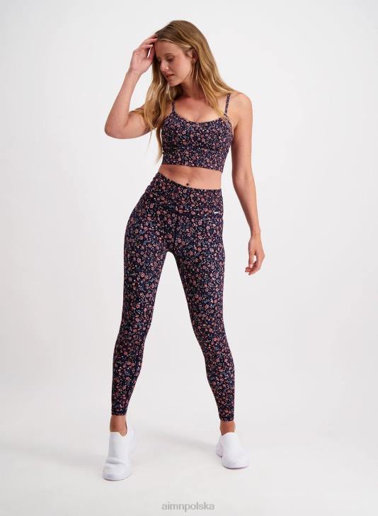 odzież JF4L128 kobiety AIM'N rajstopy w kolorze fleurowym