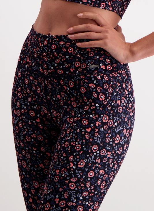 odzież JF4L128 kobiety AIM'N rajstopy w kolorze fleurowym