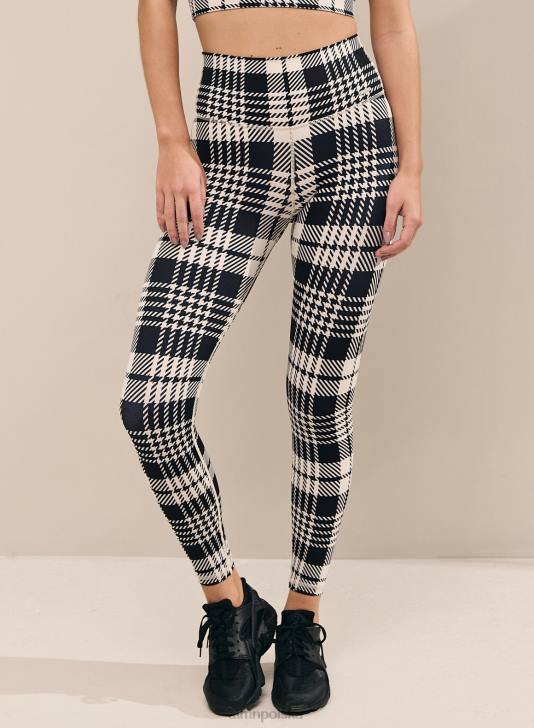 odzież JF4L129 kobiety AIM'N Rajstopy w czarną kratę