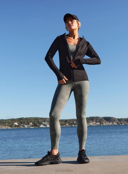 odzież JF4L35 kobiety AIM'N Rajstopy z nadrukiem sztormowym