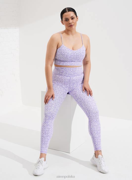 odzież JF4L44 kobiety AIM'N Rajstopy Fleur Lavande
