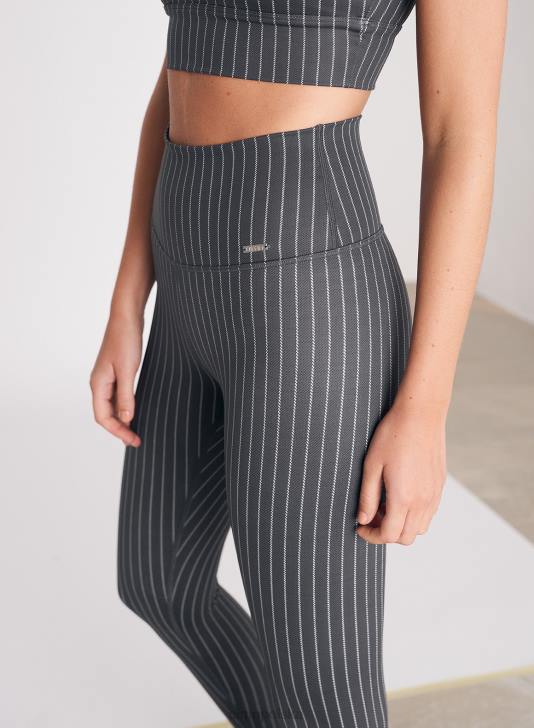 odzież JF4L49 kobiety AIM'N rajstopy w prążki