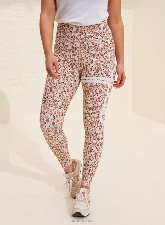 odzież JF4L55 kobiety AIM'N Rajstopy w paski w kolorze fleur rouge