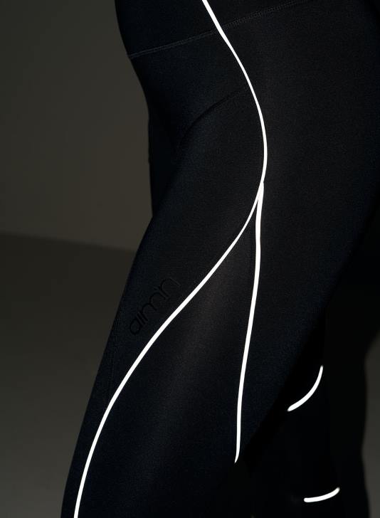 odzież JF4L56 kobiety AIM'N Odblaskowe rajstopy modelujące