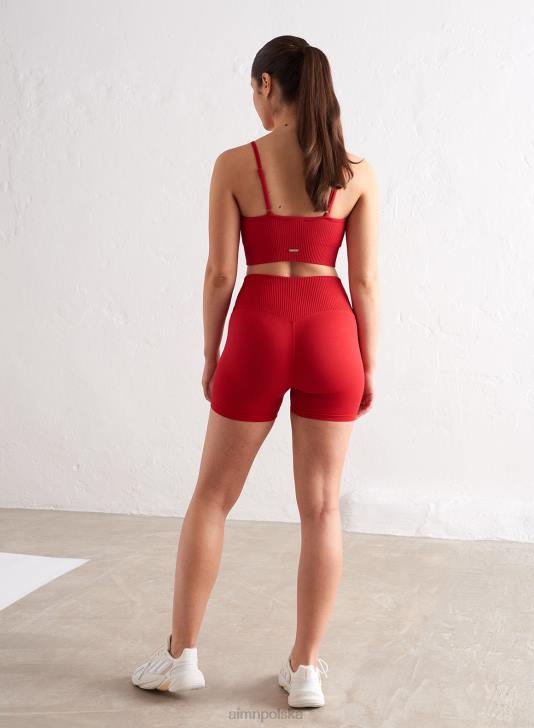 odzież JF4L468 kobiety AIM'N Bezszwowe spodenki motocyklowe midi salsa nieograniczone