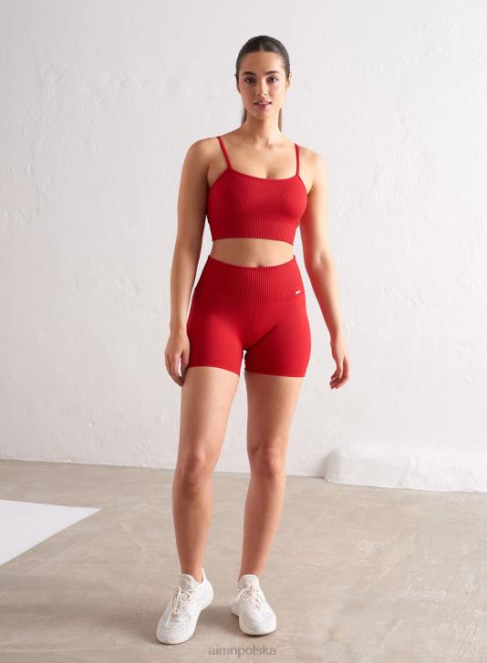 odzież JF4L468 kobiety AIM'N Bezszwowe spodenki motocyklowe midi salsa nieograniczone