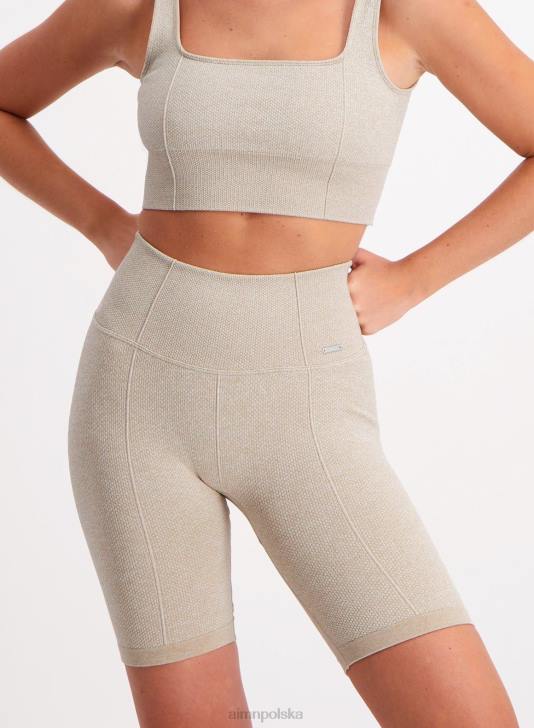 odzież JF4L477 kobiety AIM'N beżowe, luksusowe, bezszwowe spodenki motocyklowe