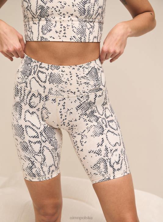 odzież JF4L490 kobiety AIM'N Owsiane, białe spodenki motocyklowe Viper