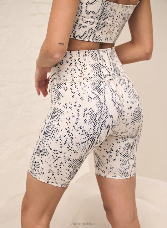 odzież JF4L490 kobiety AIM'N Owsiane, białe spodenki motocyklowe Viper