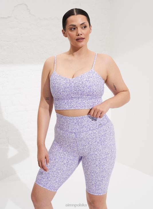 odzież JF4L491 kobiety AIM'N Szorty motocyklowe Fleur Lavande
