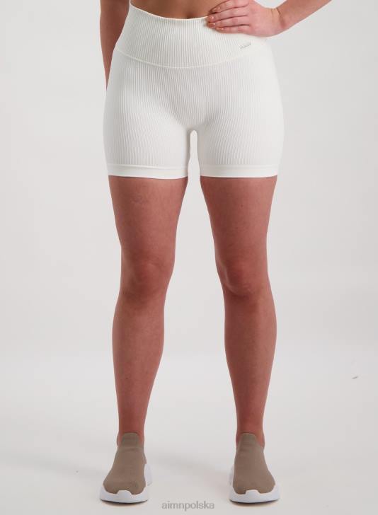 odzież JF4L494 kobiety AIM'N Szorty motocyklowe midi w kolorze złamanej bieli